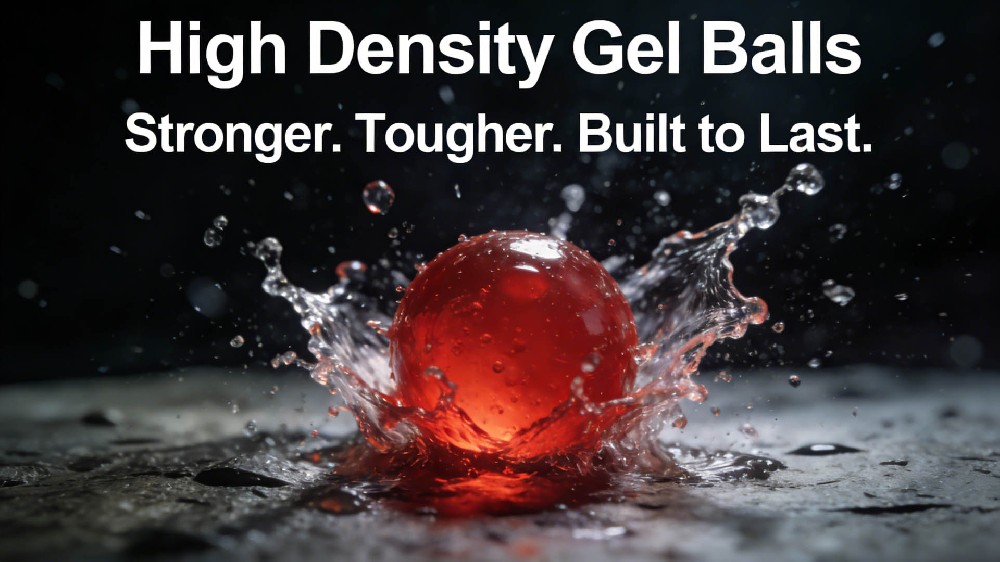 High Density Gel Balls | Durable Gel Blaster Ammo