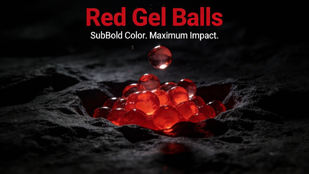Red Gel Balls | Colored Gel Blaster Ammo