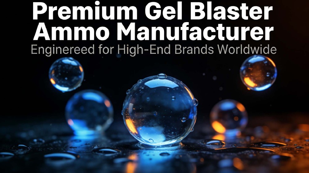 Premium Gel Blaster Ammo Manufacturer | Custom Gel Balls OEM Supplier