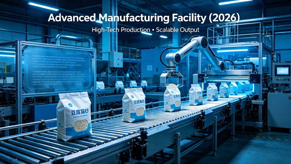 Advanced Tofu Cat Litter Manufacturing Facility (2026)