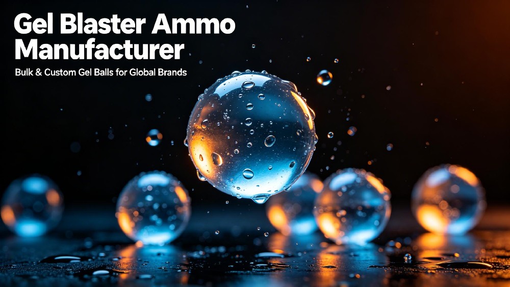 Gel Blaster Ammo Manufacturer | Bulk & Custom Gel Balls